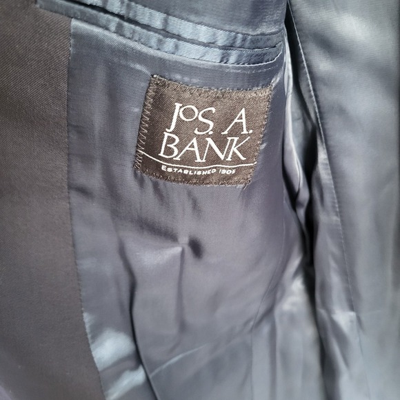 jos a bank mens suit coat blazer 41L wool - Picture 3 of 7